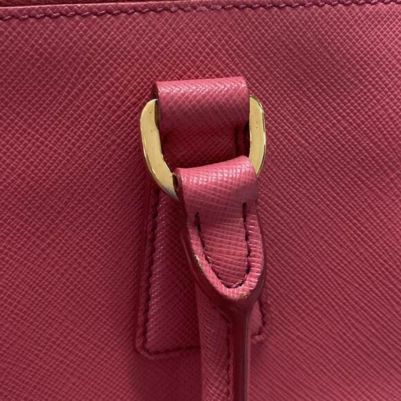 PRADA Triangle Logo Tote Bag - Picture 15 of 16